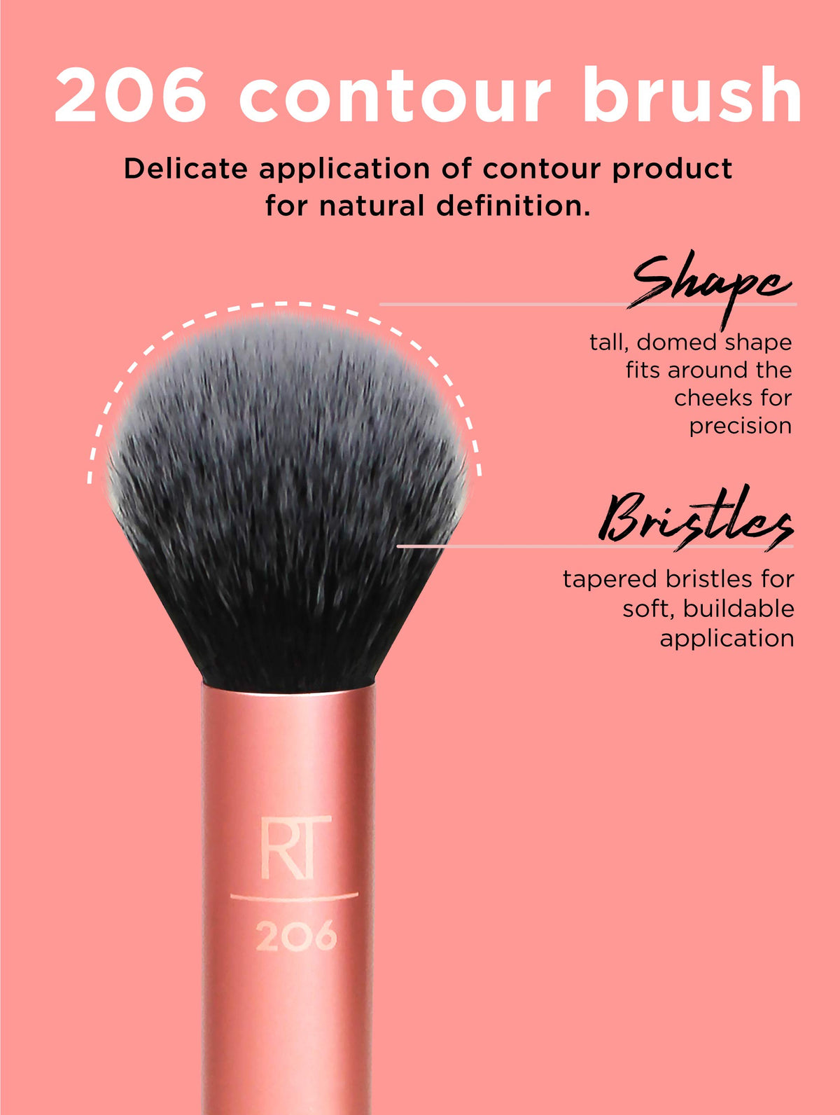 REAL TECHNIQUES Flawless Base Brush Set
