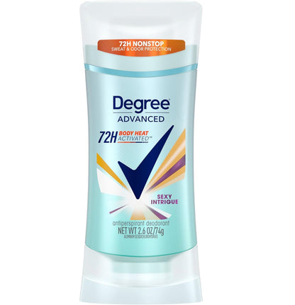 Degree Advanced 72-Hour Motionsense Antiperspirant & Deodorant Stick, Sexy Intrigue, 2.6 OZ