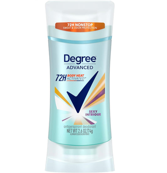 Degree Advanced 72-Hour Motionsense Antiperspirant & Deodorant Stick, Sexy Intrigue, 2.6 OZ