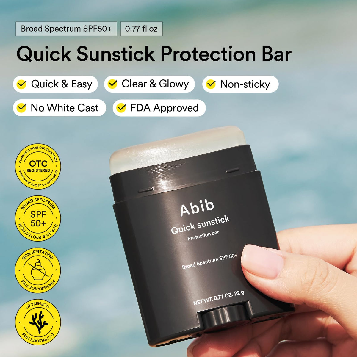 Abib Quick Sunstick Protection Bar SPF50+ PA++++ 22 g