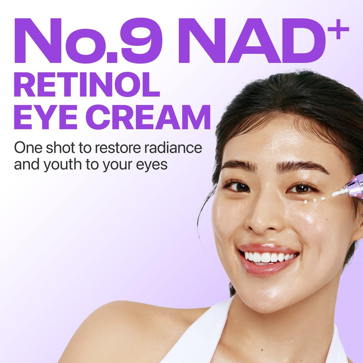 numbuzin No.9 Eye Cream | NAD+ Retinol Volume Eye Cream 0.33 fl. oz