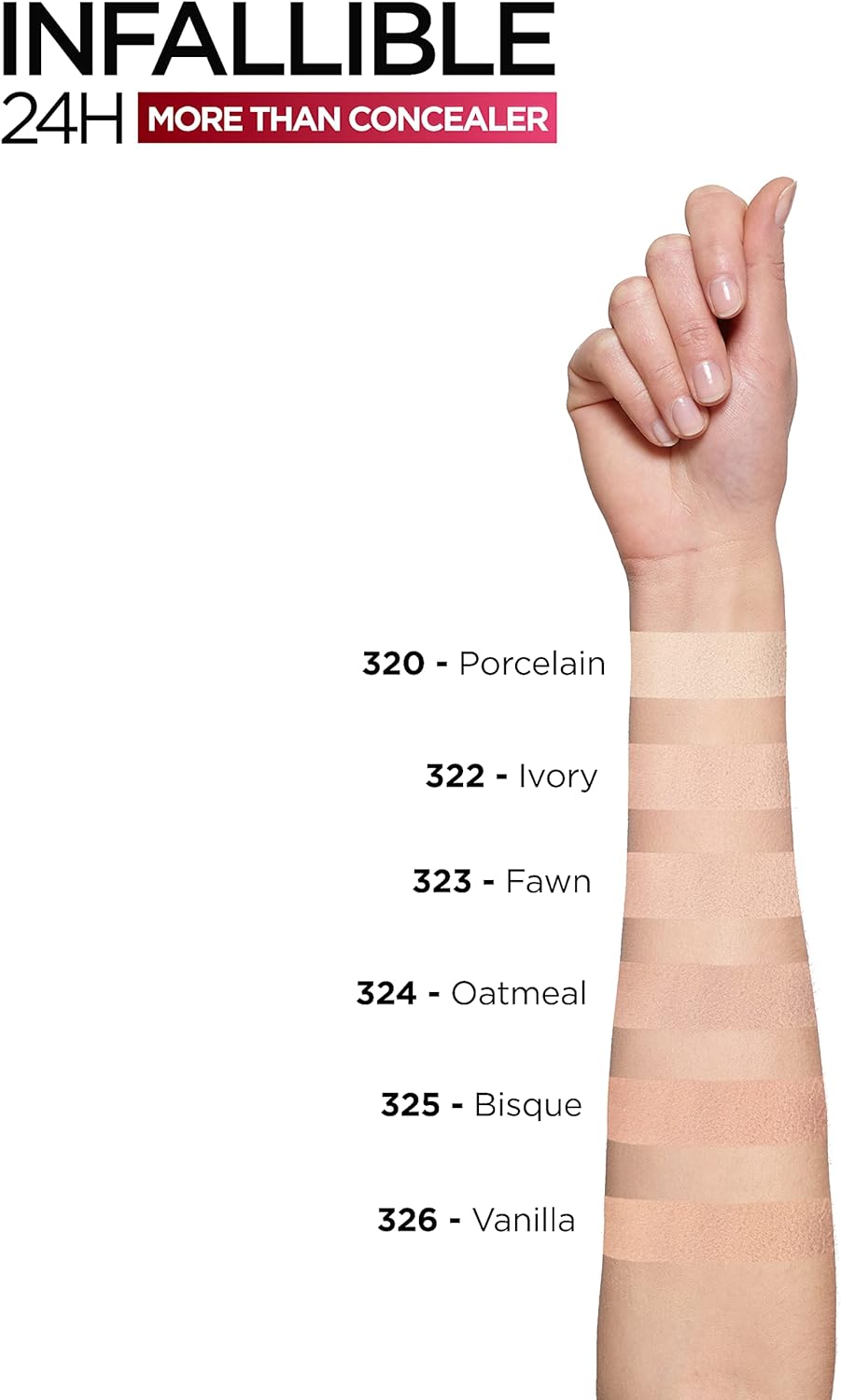 Loreal Paris Infallible 24H Concealer Full Coverage
