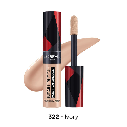 Loreal Paris Infallible 24H Concealer Full Coverage 322 Ivory