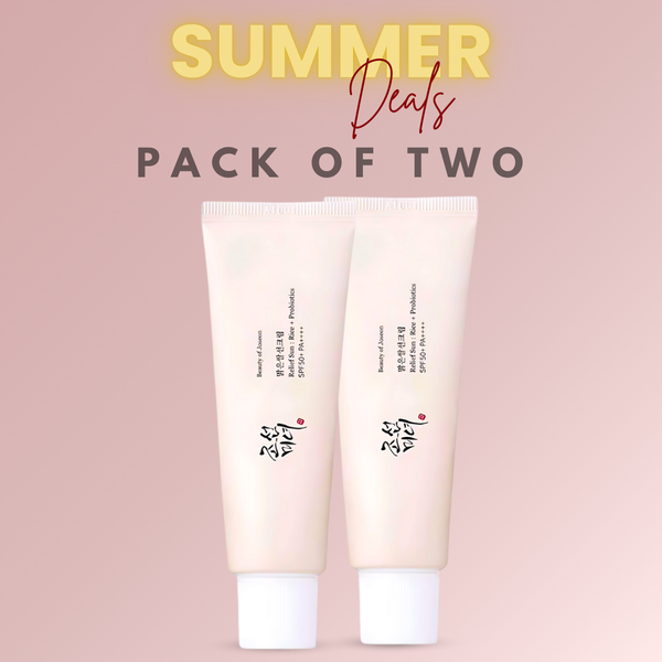 Pack of Two : Beauty of Joseon Relief Sun : Rice + Probiotics