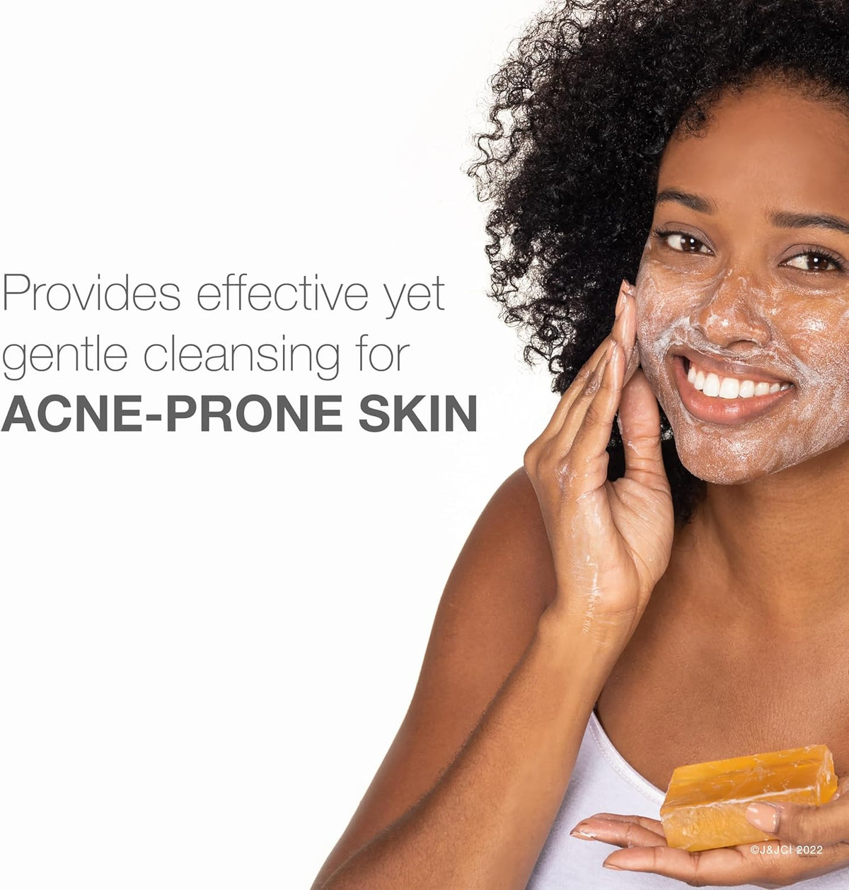 Neutrogena Acne Face Wash Bar Acne Treatment for Acne-Prone Skin Facial Cleanser 3.5 Oz