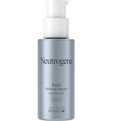 Neutrogena Rapid Wrinkle Repair Retinol Night Face Moisturizer with Hyaluronic Acid 1 fl. oz