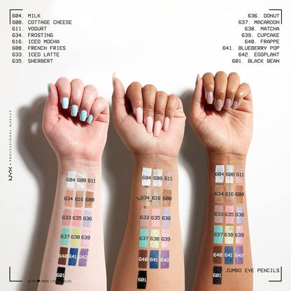 NYX Jumbo Eye Pencil: Bold, Creamy Color for Shadows and Liners