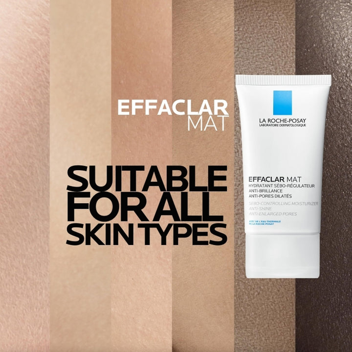 La Roche-Posay Effaclar Mat, Daily Moisturizer For Oily Skin 40ml
