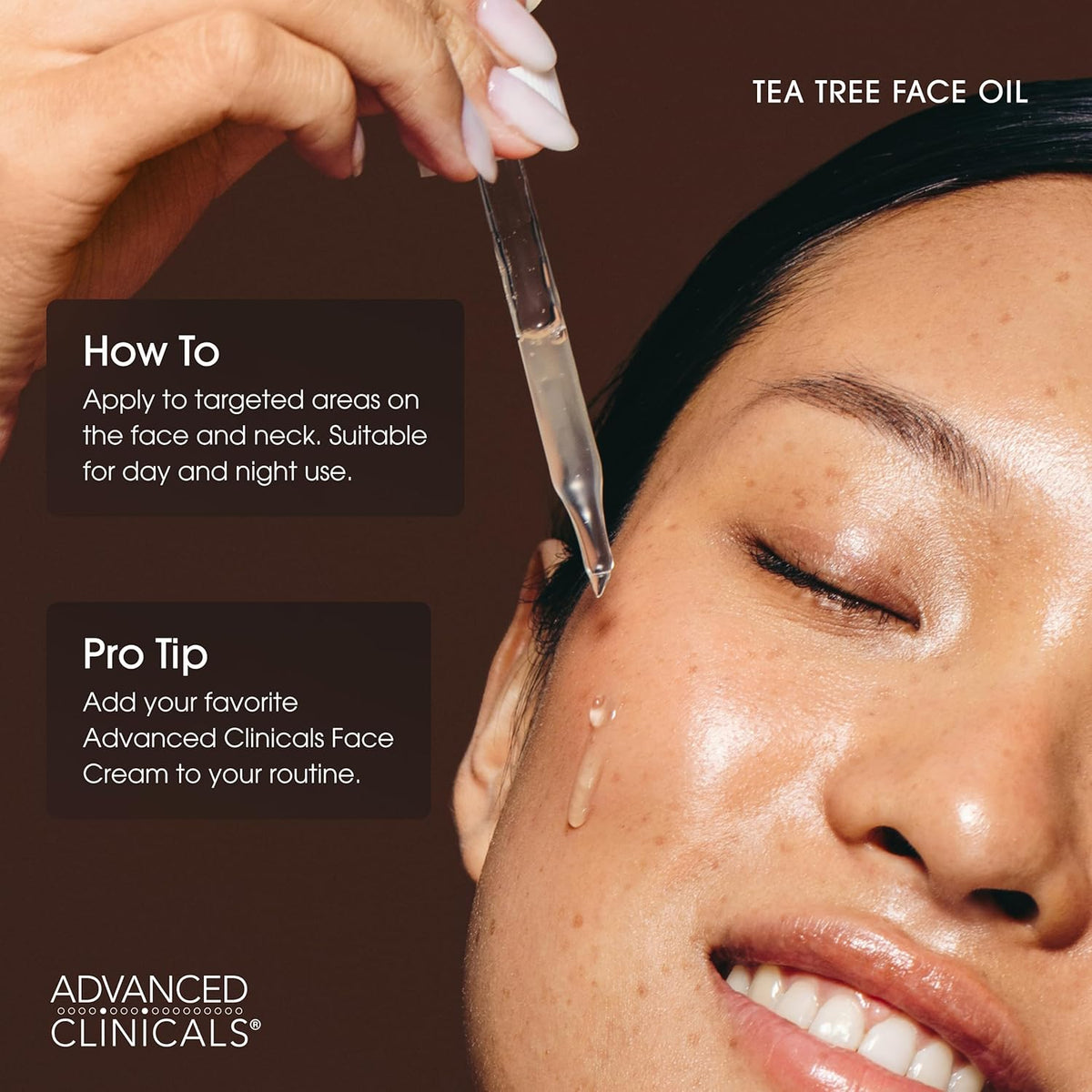 Advanced Clinicals, Tea Tree Oil, 1.8 Fl Oz (53 Ml)