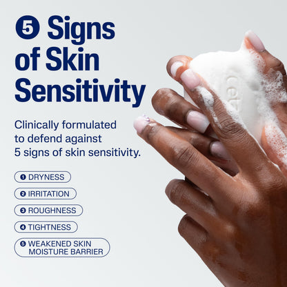 Cetaphil Gentle Cleansing Bar For Dry, Sensitive Skin 127g