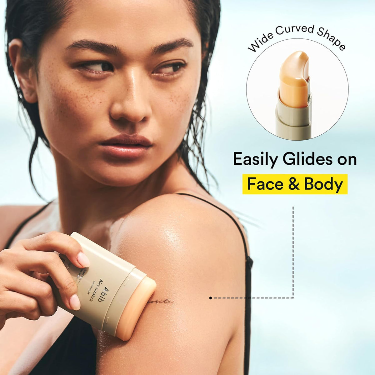 Abib Airy Sunstick Smoothing Bar SPF50+ PA++++ Soft Matte Finish 23g / 0.81 Oz