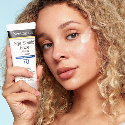 Neutrogena Age Shield Anti-Oxidant Face Lotion Sunscreen Broad Spectrum SPF 70, 88ml