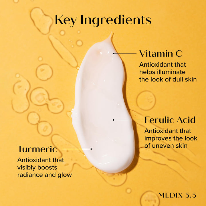 Medix 5.5 Body Cream Vitamin C + Turmeric, 15 fl oz (444 ml)