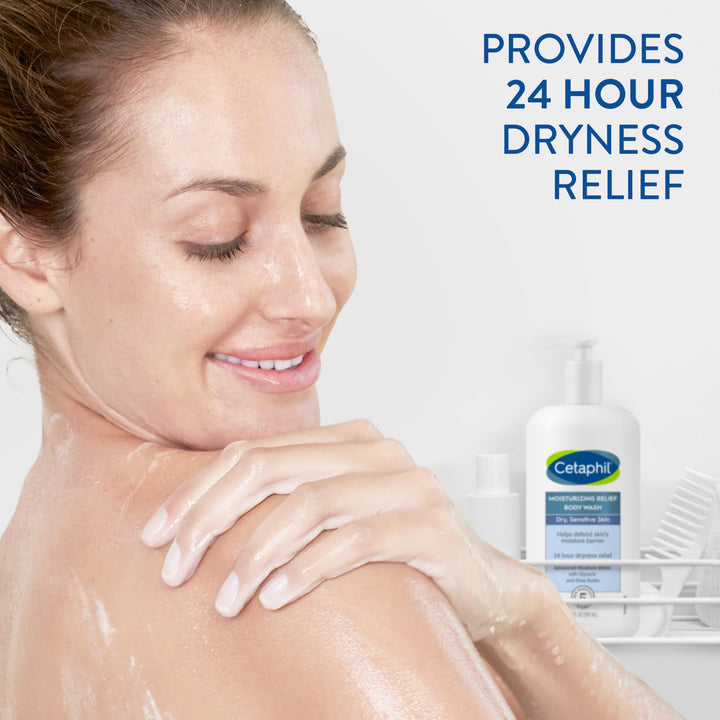 Cetaphil Body Moisturizing Relief Body Wash 20 oz (591 ml)