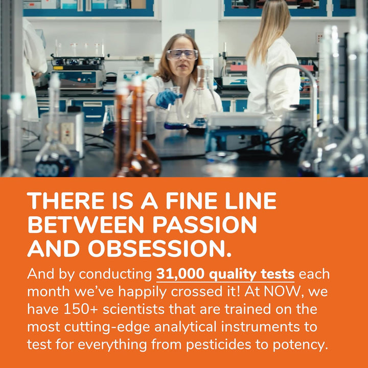 NOW Supplements, Magnesium Glycinate with BioPerine, 180 Veg Capsules