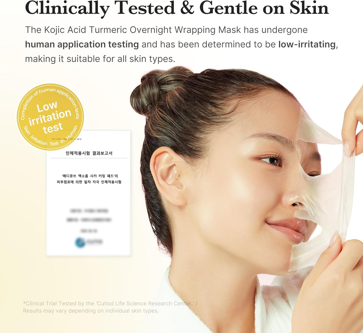 Medicube Kojic Acid Turmeric Night Wrapping Mask -75ml/2.53OZ