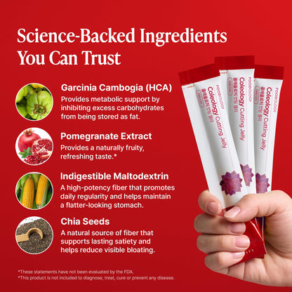 FOODOLOGY Coleology Pomegranate Jelly Stick 10 Sticks