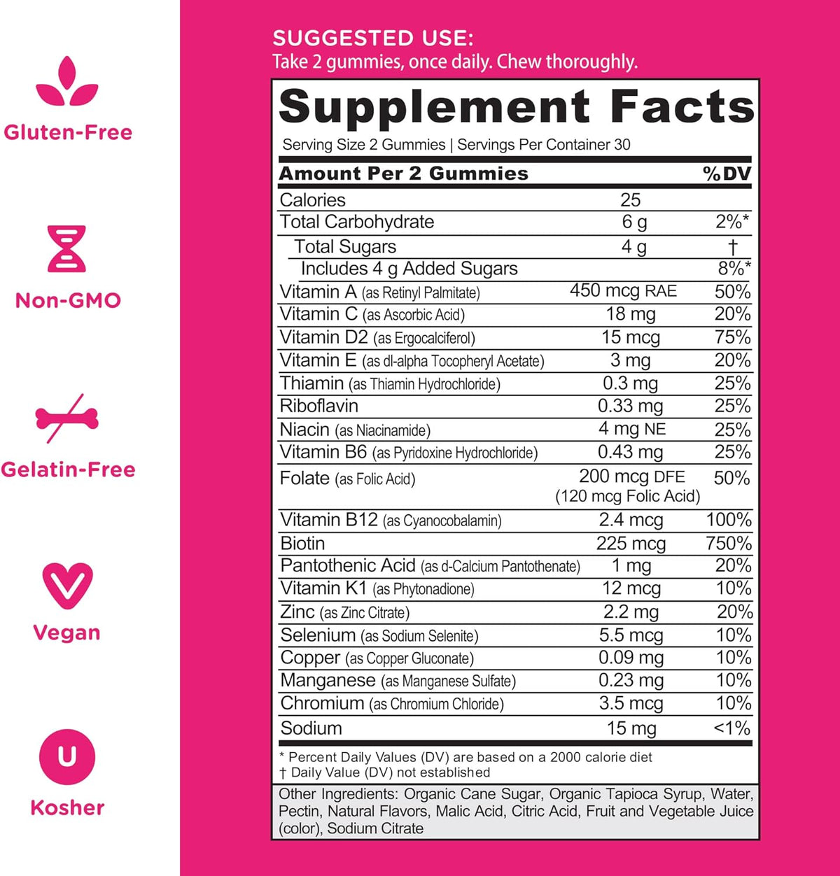 Goli Women’s Complete Multi – Essential Vitamins & Minerals, 60 Gummies