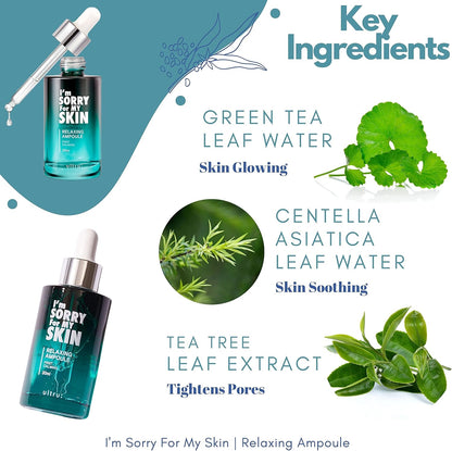 I'M SORRY FOR MY SKIN Relaxing Cream Ampoule 30ml