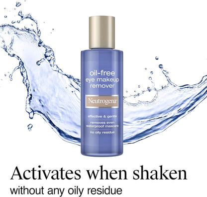Neutrogena Oil-Free Eye Makeup Remover For Unisex 5.5 oz