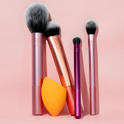 Real Techniques Everyday Essentials Makeup Brush Set – 5pc