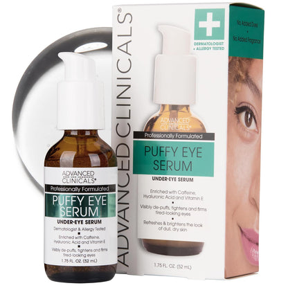Advanced Clinicals, Puffy Eye Serum, Professional Correction Serum, 1.75 fl oz (52 ml)