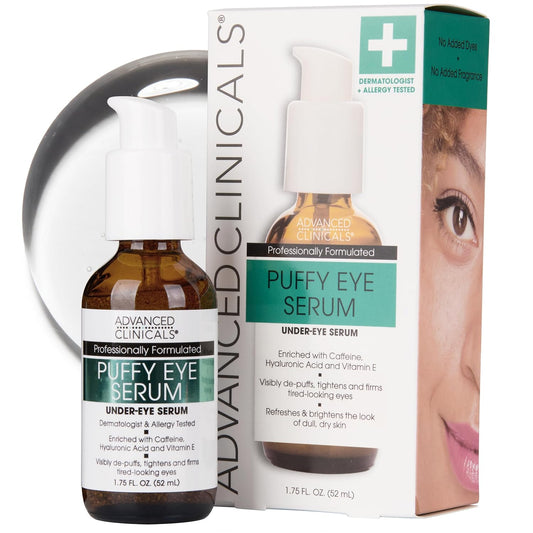 Advanced Clinicals, Puffy Eye Serum, Professional Correction Serum, 1.75 fl oz (52 ml)