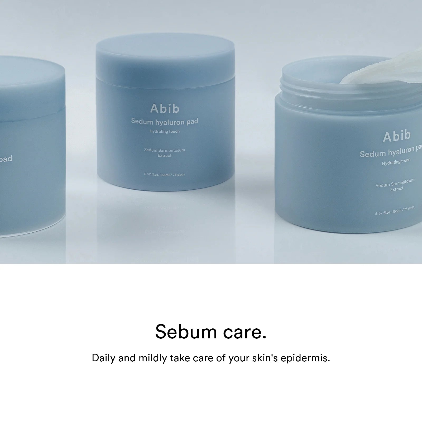 Abib Sedum Hyaluron Pad Hydrating Touch (75-Pieces 165 ml)