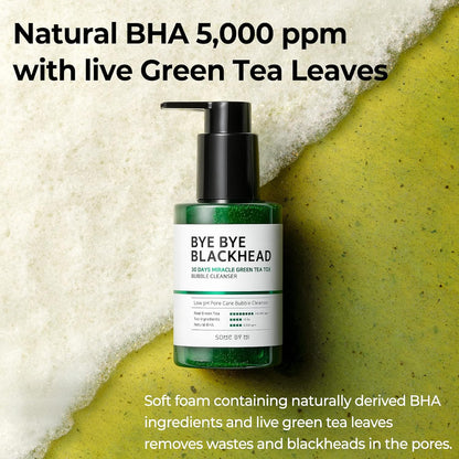 Some By Mi Green Tea Tox Bubble Cleanser 120g