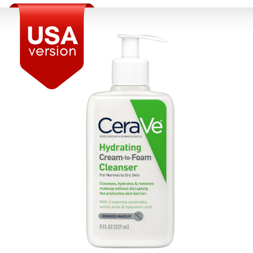 CeraVe Hydrating Cream To Foam Cleanser