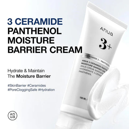 ANUA - 3 Ceramide Panthenol Moisture Barrier Cream 100 ML