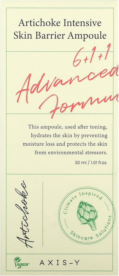 AXIS-Y Artichoke Intensive Skin Barrier Ampoule 30ml