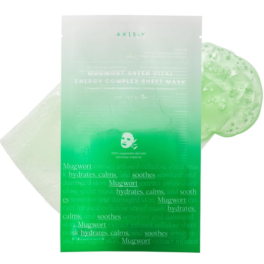 AXIS-Y Mugwort Green Vital Energy Complex Sheet Mask 5ea