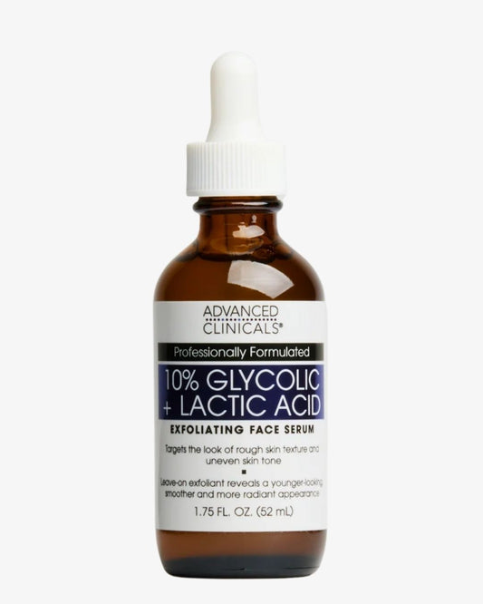 Advanced Clinicals 10% Glycolic Serum, 52ml