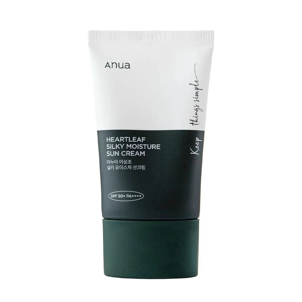 ANUA HEARLEAF SILKY MOISTURE SUNCREAM 50ml