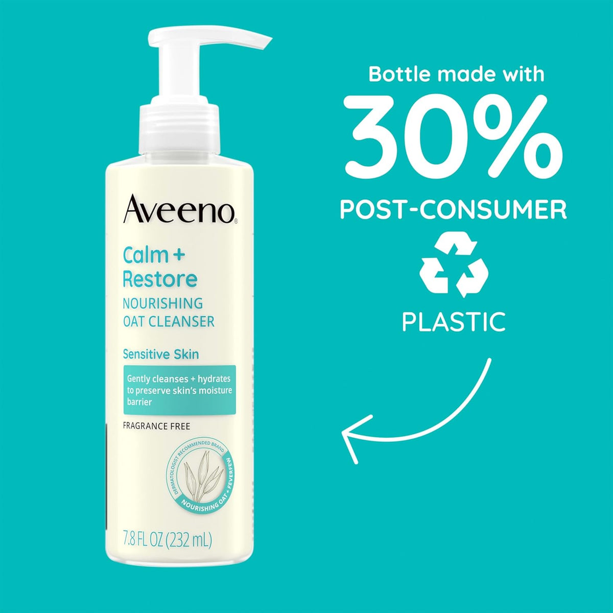 Aveeno Calm and Restore Nourishing Oat Cleanser