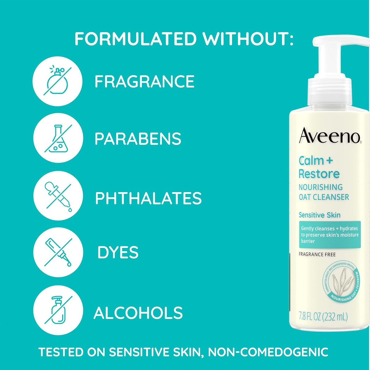 Aveeno Calm and Restore Nourishing Oat Cleanser