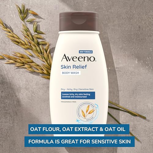 AVEENO Skin Relief Body Wash Itchy, Dry Skin Fragrance Free