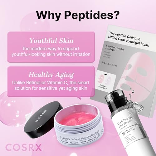 Cosrx the Peptide Collagen Hydrogel Eye Patch 60 Pcs