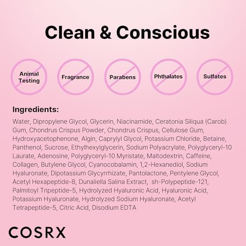 Cosrx the Peptide Collagen Hydrogel Eye Patch 60 Pcs