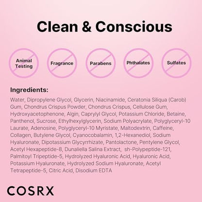 Cosrx the Peptide Collagen Hydrogel Eye Patch 60 Pcs