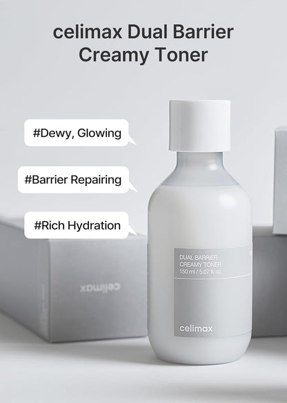 CELIMAX - Dual Barrier Creamy Toner 150ml