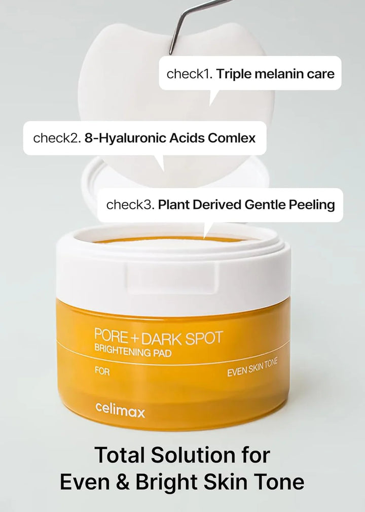 Celimax Pore+Dark Spot Brightening Pads (40 pads)