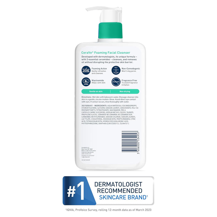 CeraVe Foaming Facial Cleanser