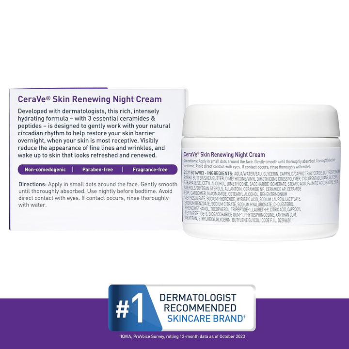 CeraVe Skin Renewing Night Cream 48g