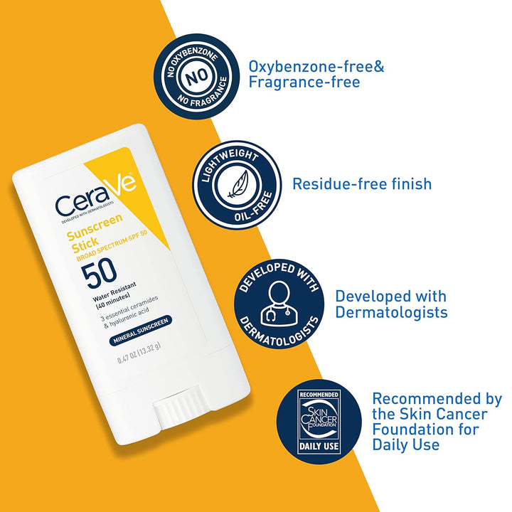 CeraVe Sunscreen Stick SPF 50