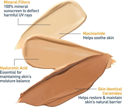 CeraVe Tinted Hydrating Mineral Sunscreen SPF 30