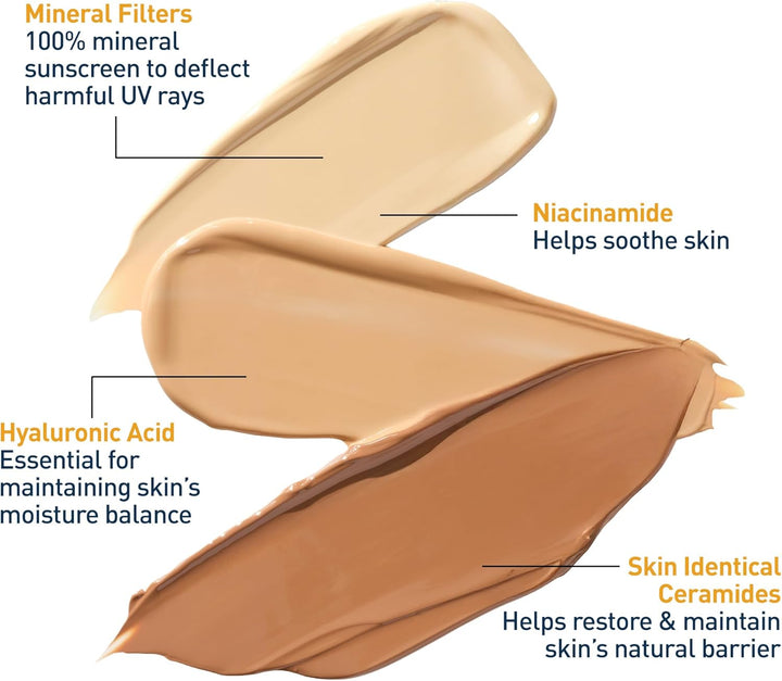 CeraVe Tinted Hydrating Mineral Sunscreen SPF 30