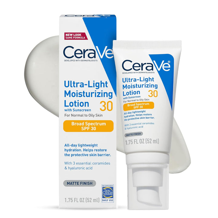 CeraVe Ultra-Light Face Lotion SPF 30 Moisturizer 50ml