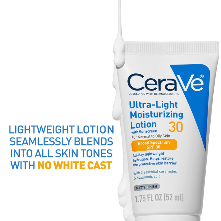 CeraVe Ultra-Light Face Lotion SPF 30 Moisturizer 50ml